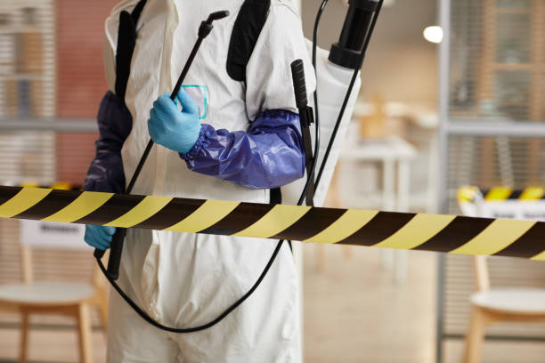 Professional Blood Cleanup technician working in Kent City, MI